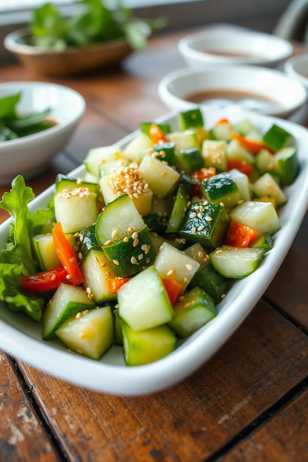 Cucumber Salad with Sesame