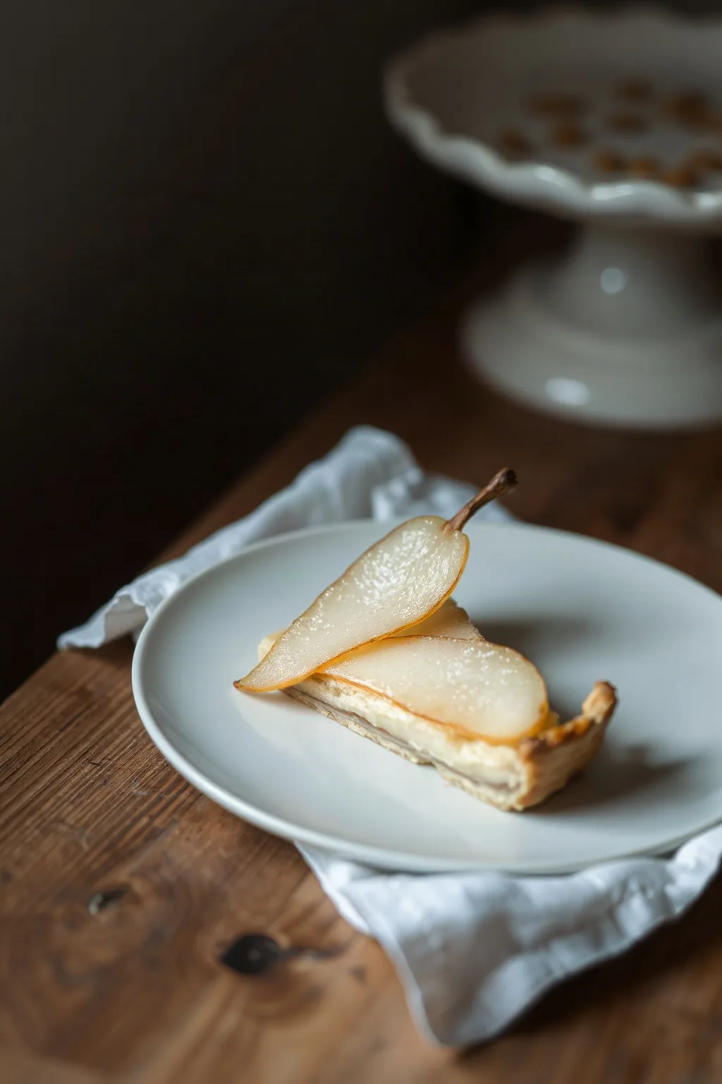 Tarte fine aux poires