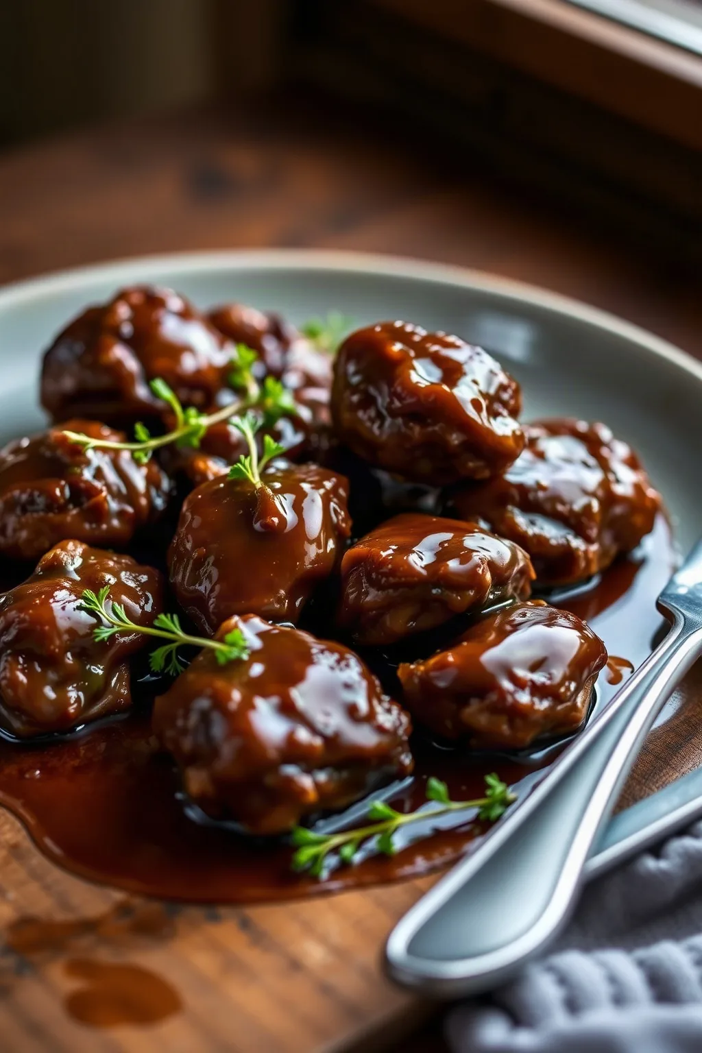 Maple Glazed Chicken Livers