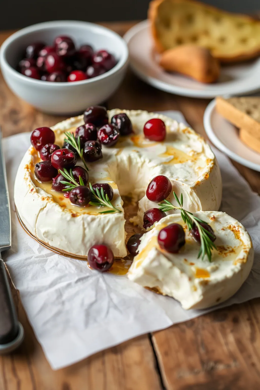 Cranberry Baked Brie