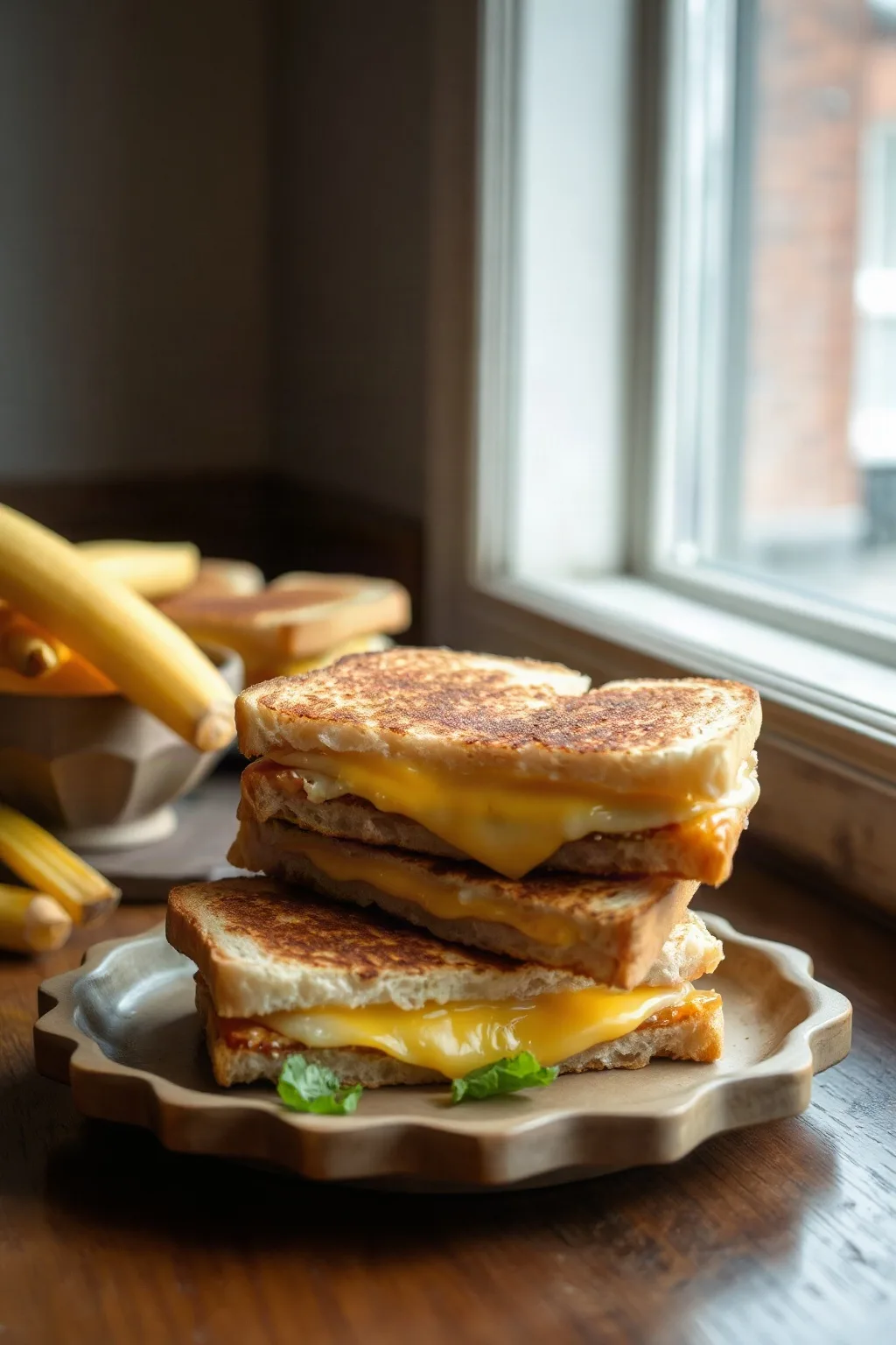 Sandwich au fromage grillé classique