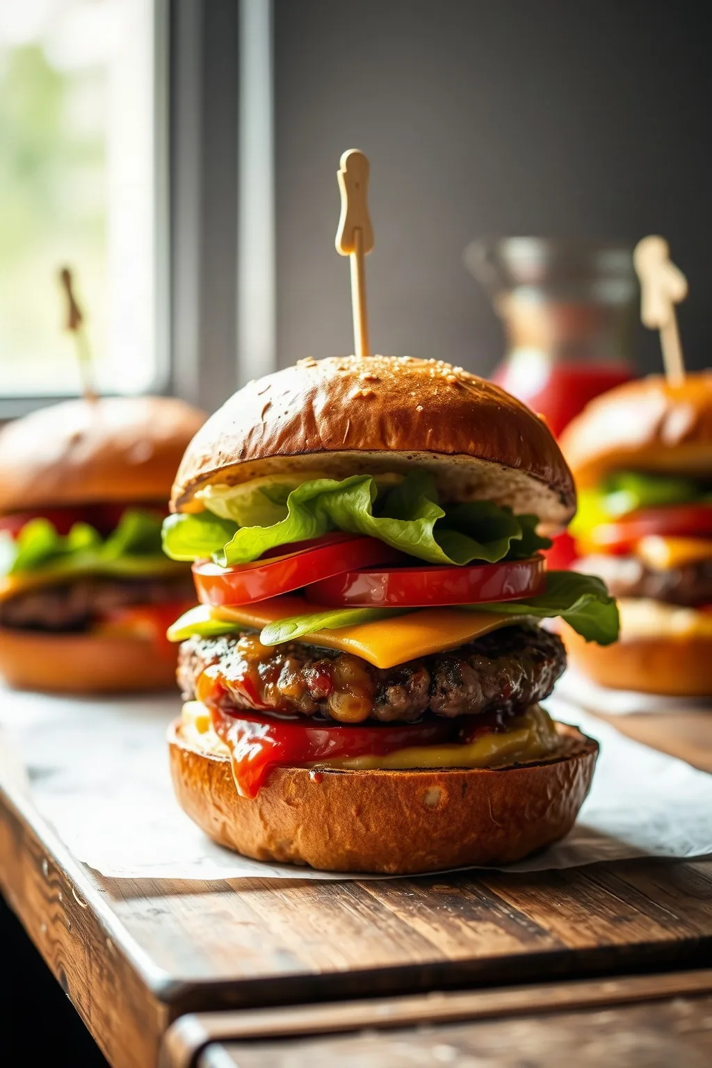 Hamburguesas Smash Clásicas