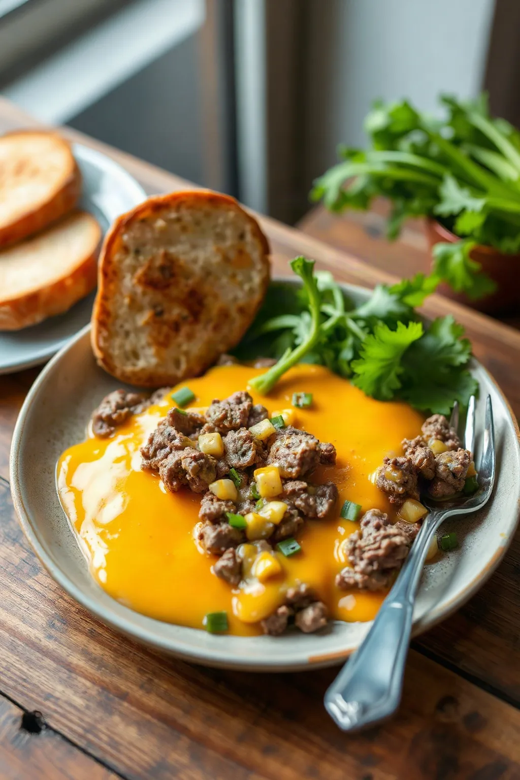 Poêlée de Bœuf Haché et Fromage pour Carnivores
