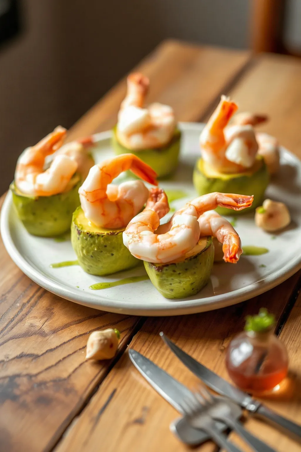 Avocado and Shrimp Verrines