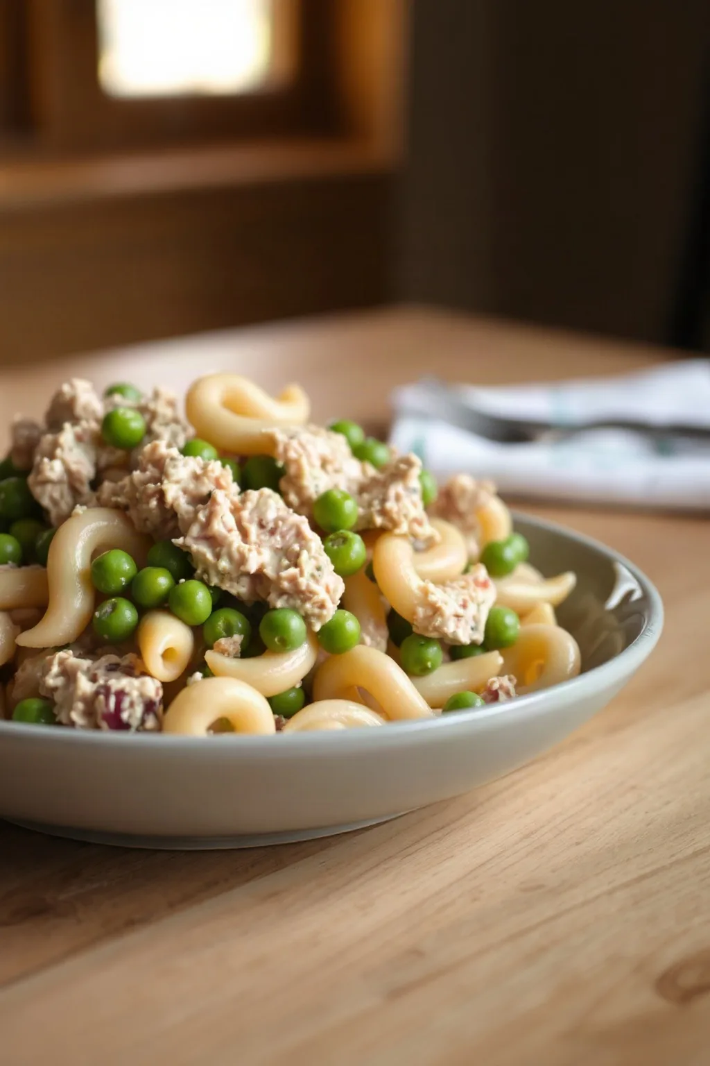 Tuna Pasta Salad with Lemon-Dill Dressing