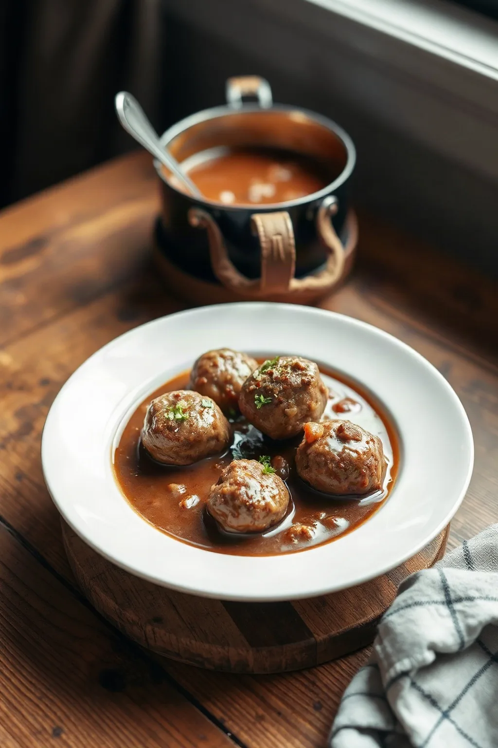 Ragoût de Boulettes: Ragoût de Boulettes Québécois