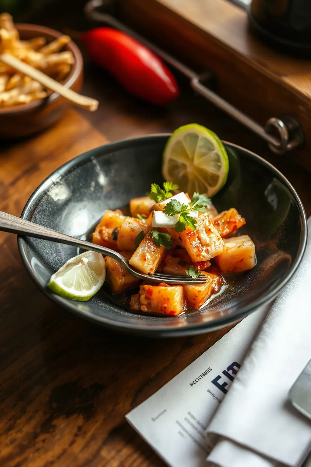 Ceviche de Pescado Diablo Picante