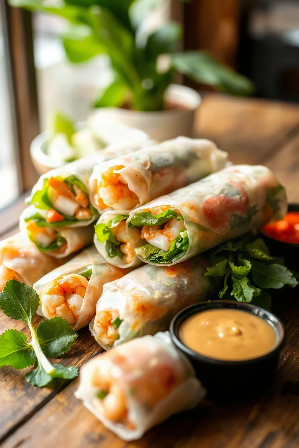 Traditional Vietnamese Spring Rolls