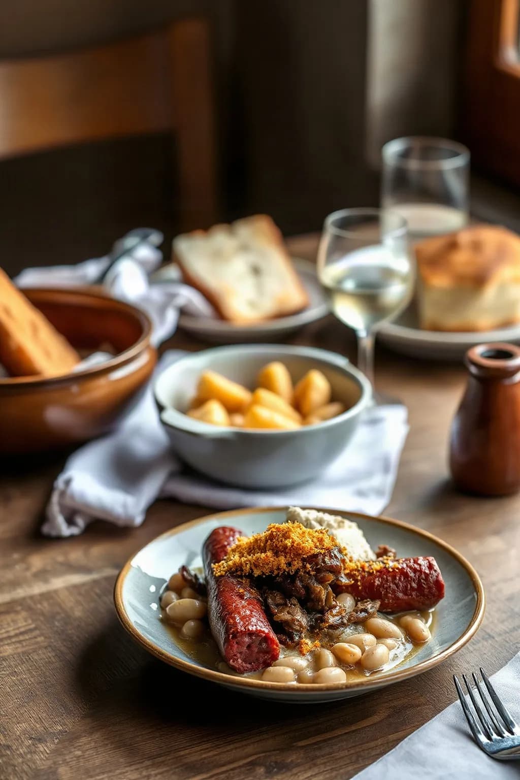 Traditional Cassoulet with Duck Confit