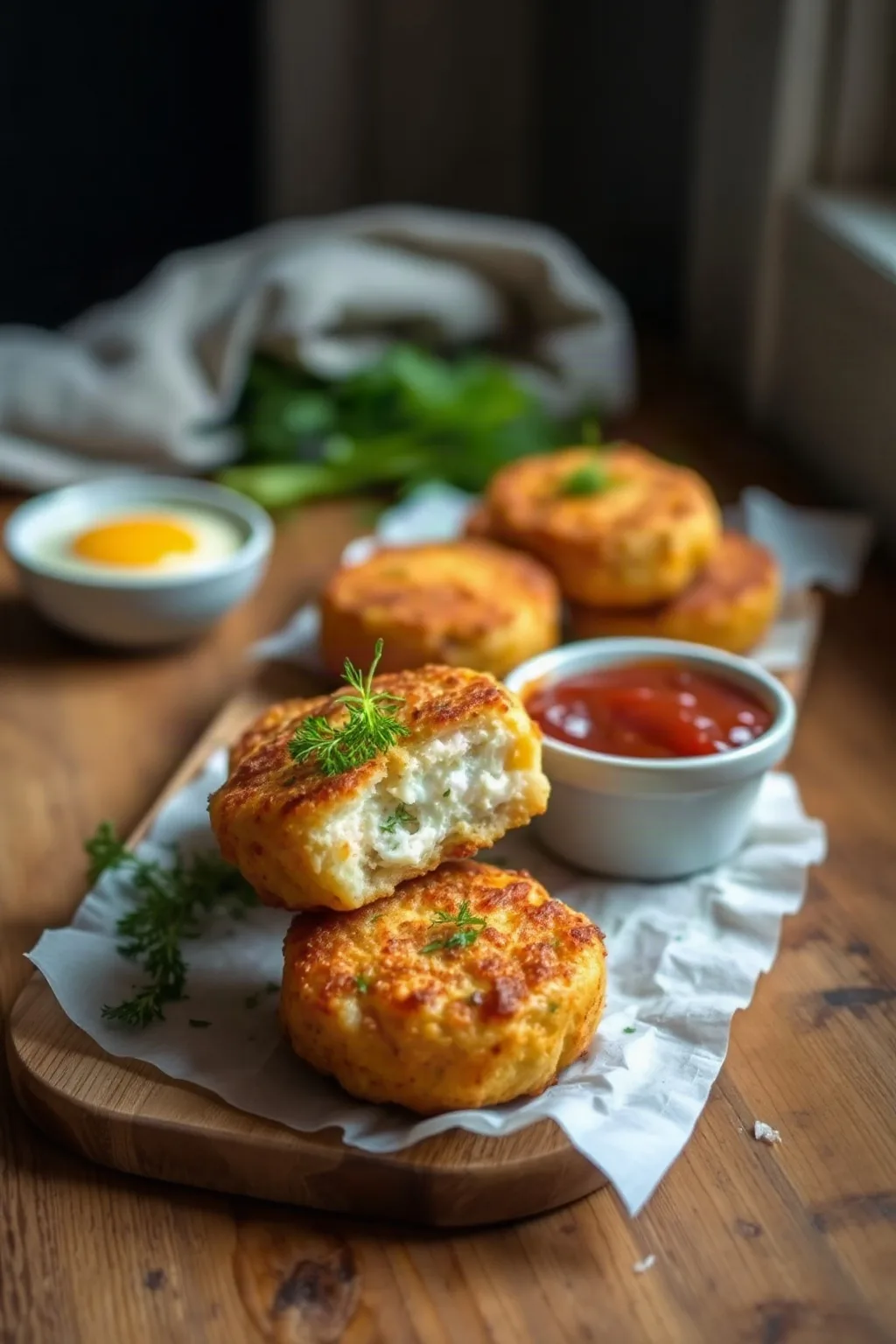 Croquetas de Pescado en Freidora de Aire con Eneldo