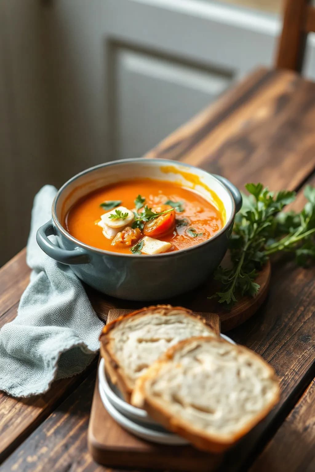 Fish Soup with Tomato and Fennel