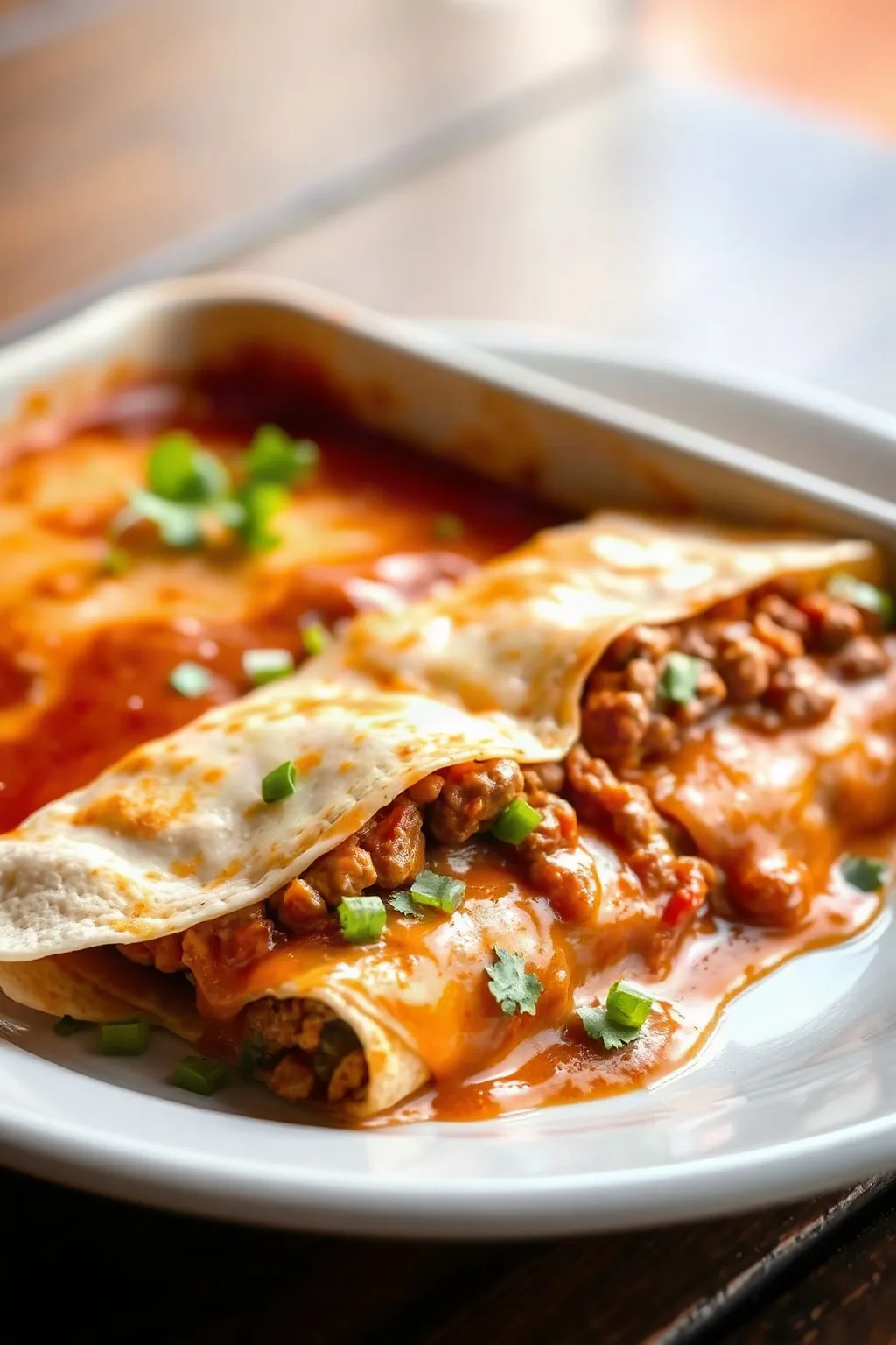 Enchiladas de boeuf