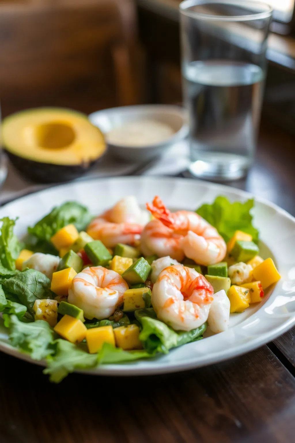 Shrimp, Avocado, and Mango Salad