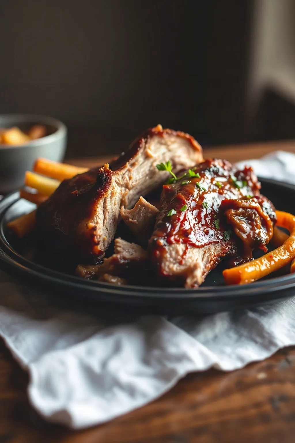 Paleta de Cerdo BBQ en Olla de Cocción Lenta