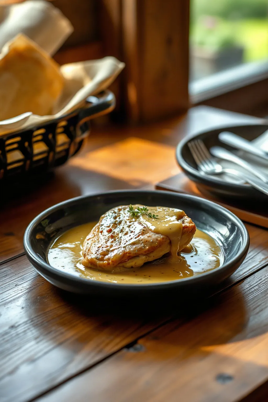 Chicken with Mustard Sauce