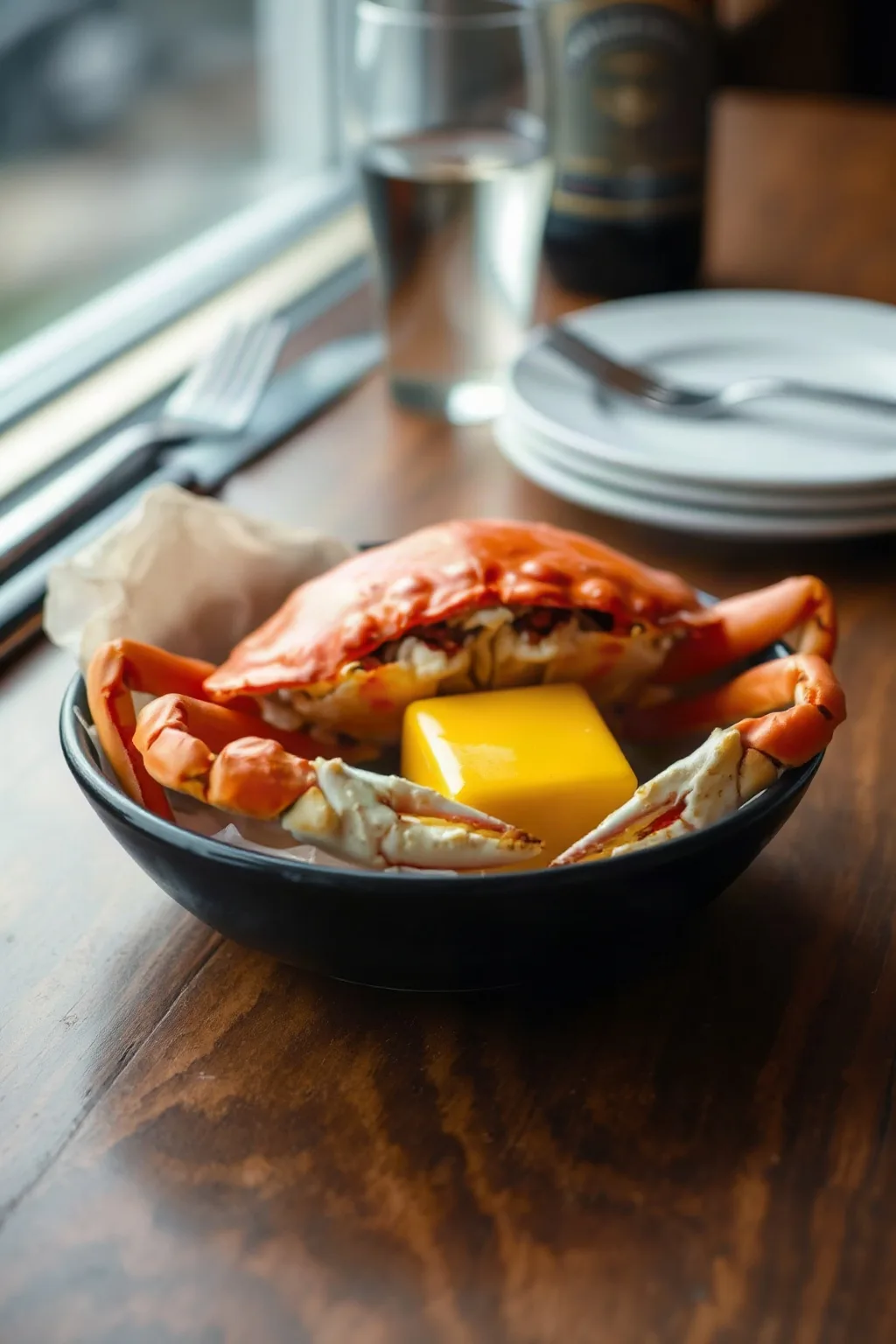 Hot Crab with Butter