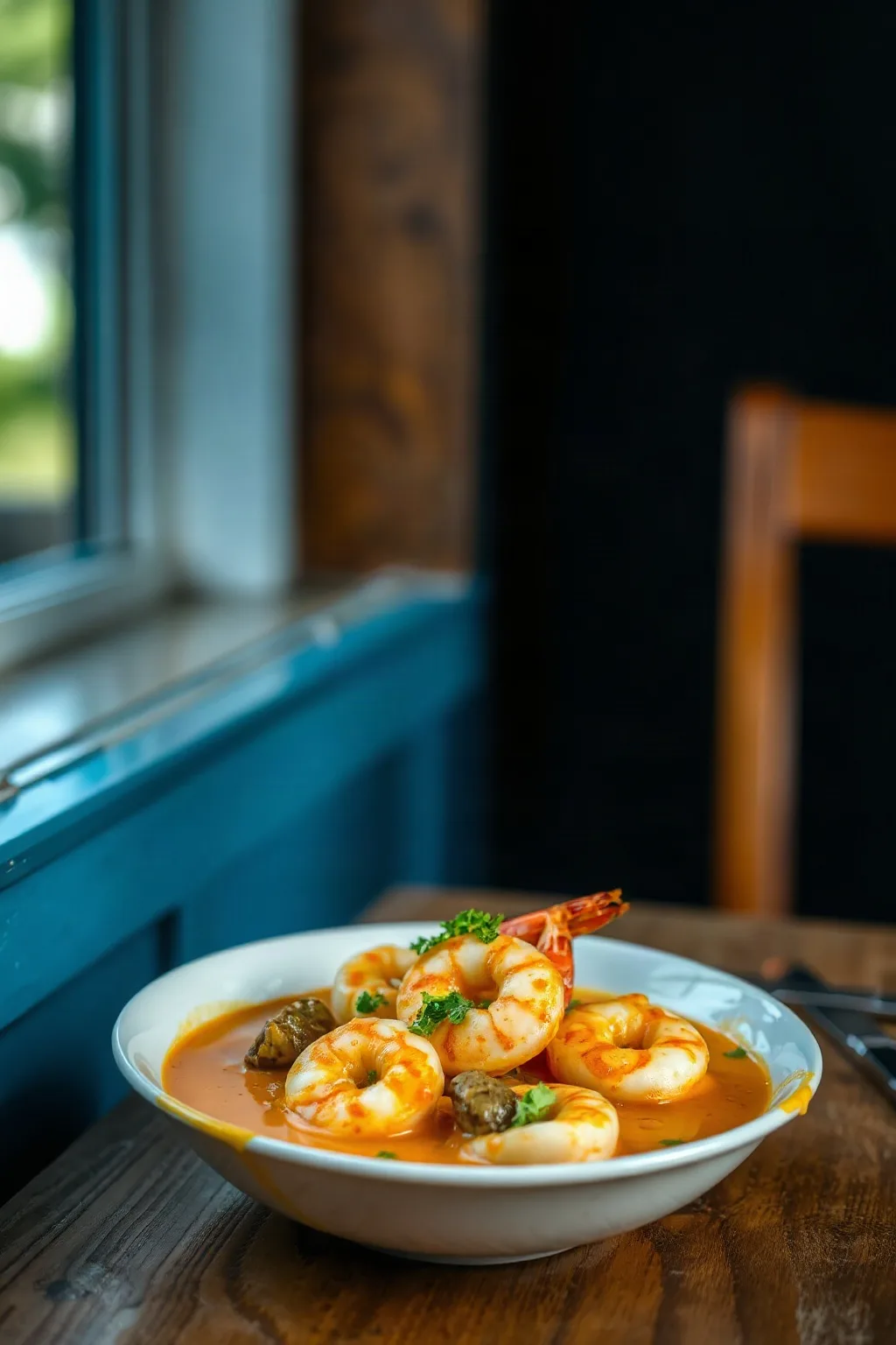 Curry de Camarones