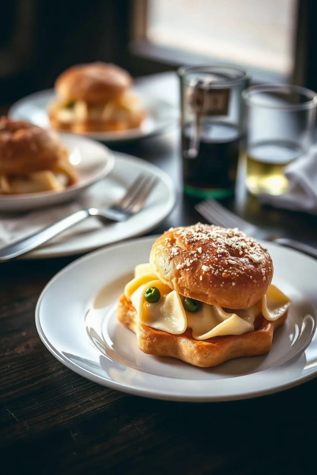 Farfalles style vol au vent