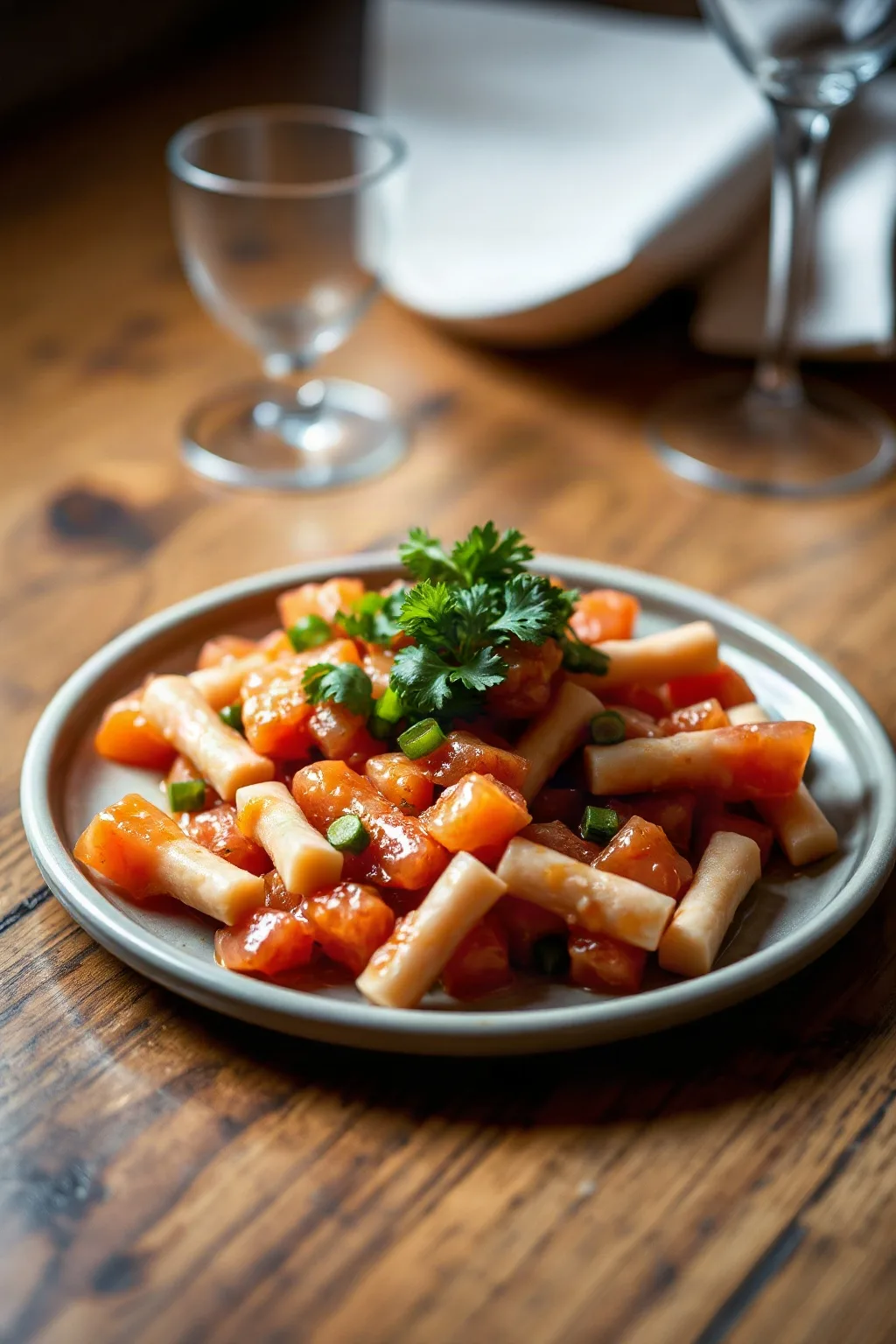 Tartar de salmón