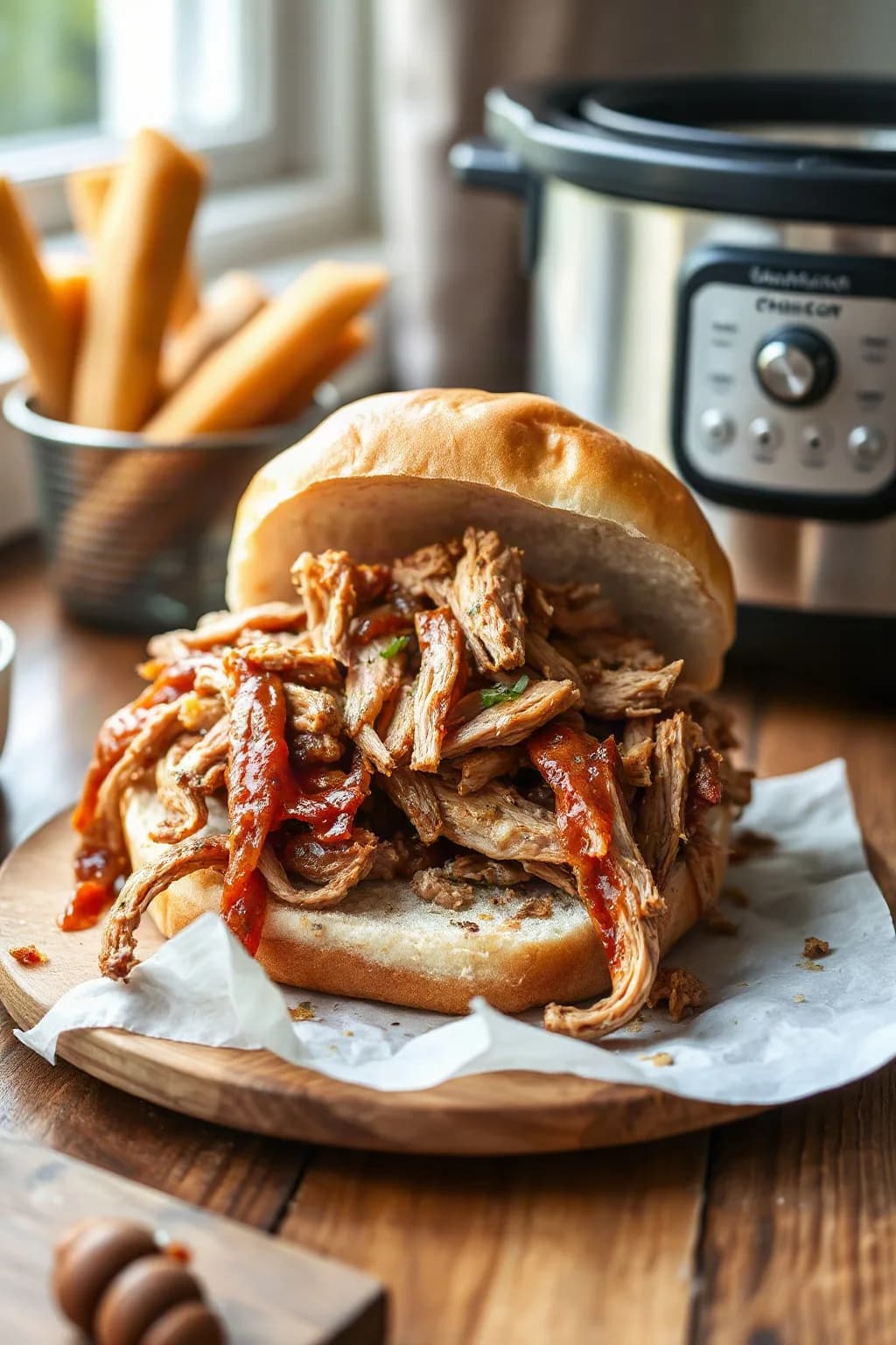 Pressure Cooker BBQ Pulled Pork
