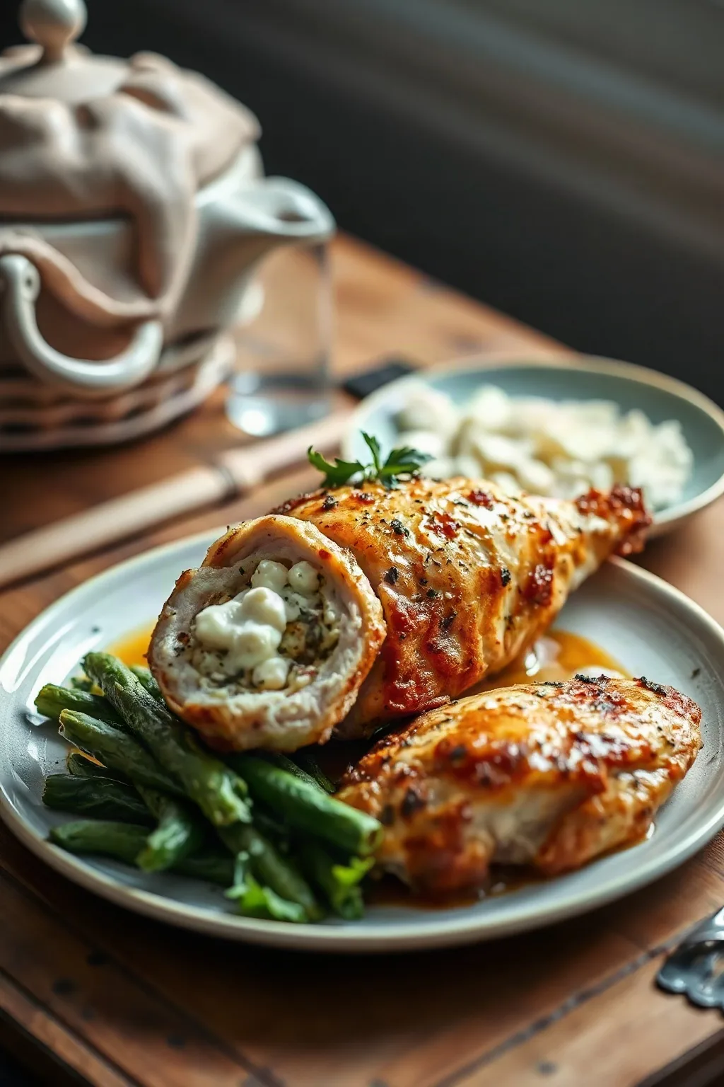 Delicioso Pollo Kiev al Horno