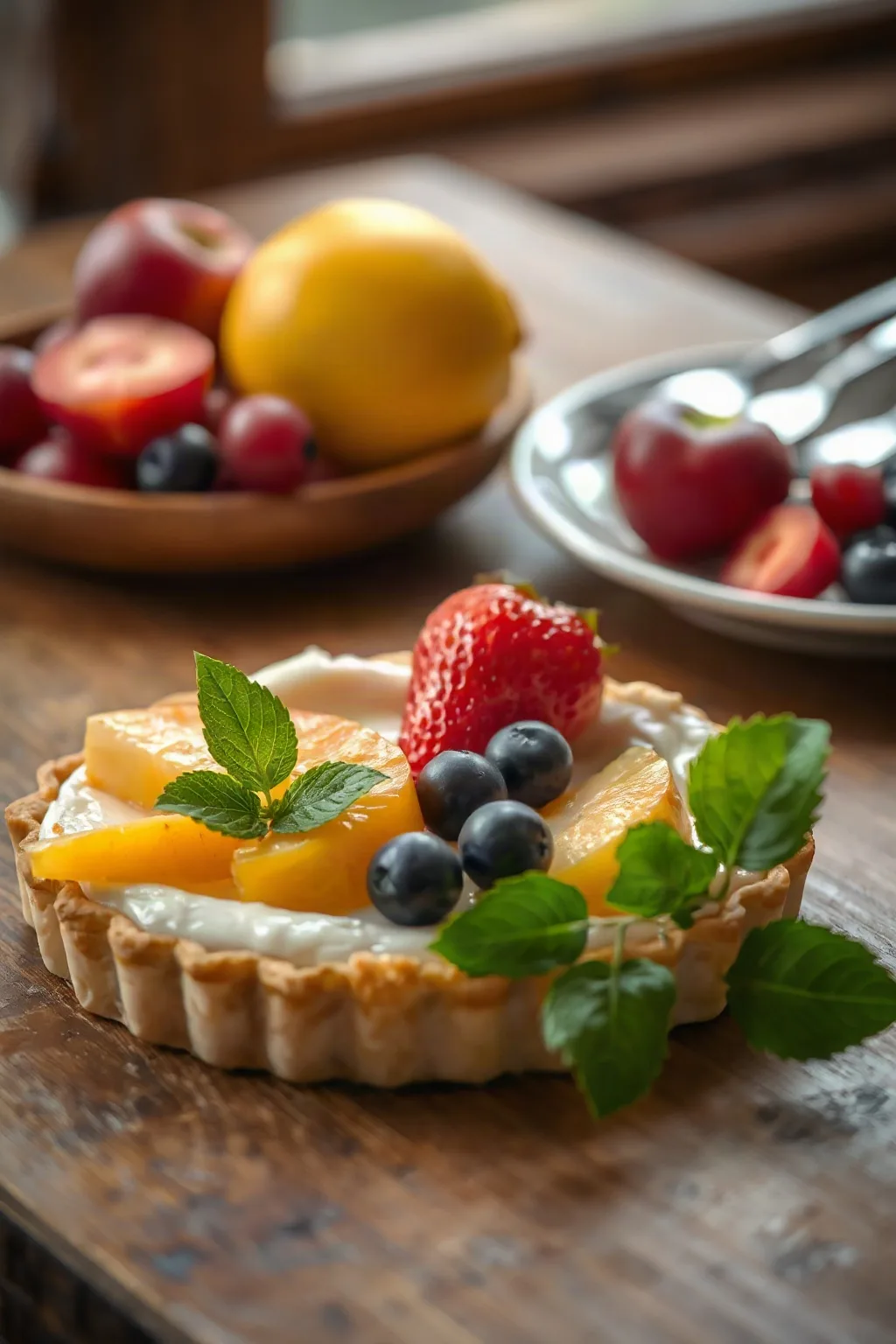 Garden Fruit Tart