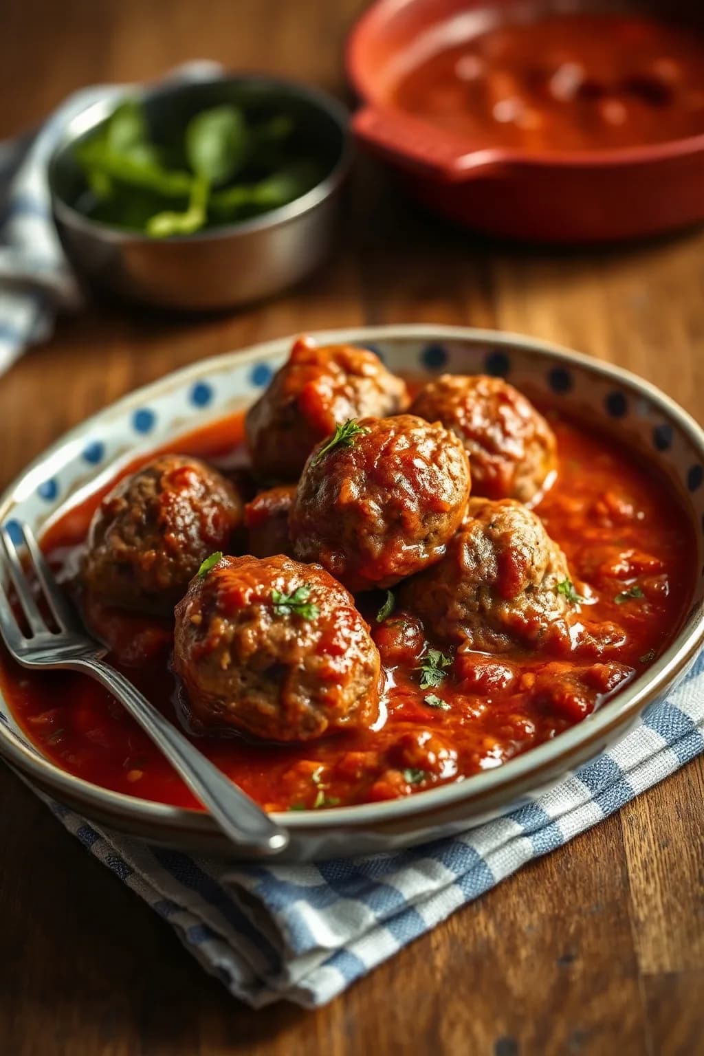 Meatballs in Tomato Sauce