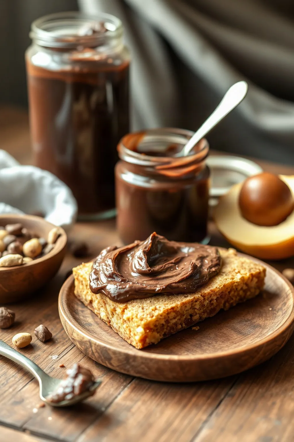 Crema de chocolate y avellanas
