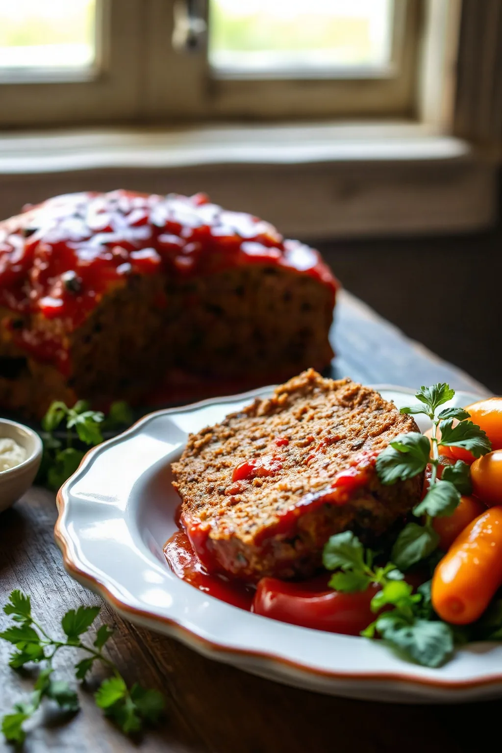 Pain de viande aux boulettes à l'italienne