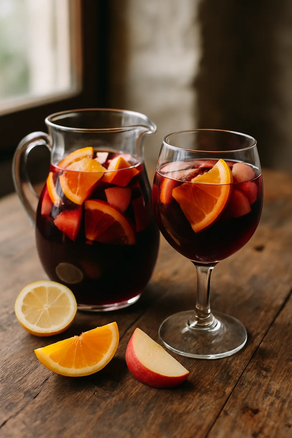 Sangria au vin rouge