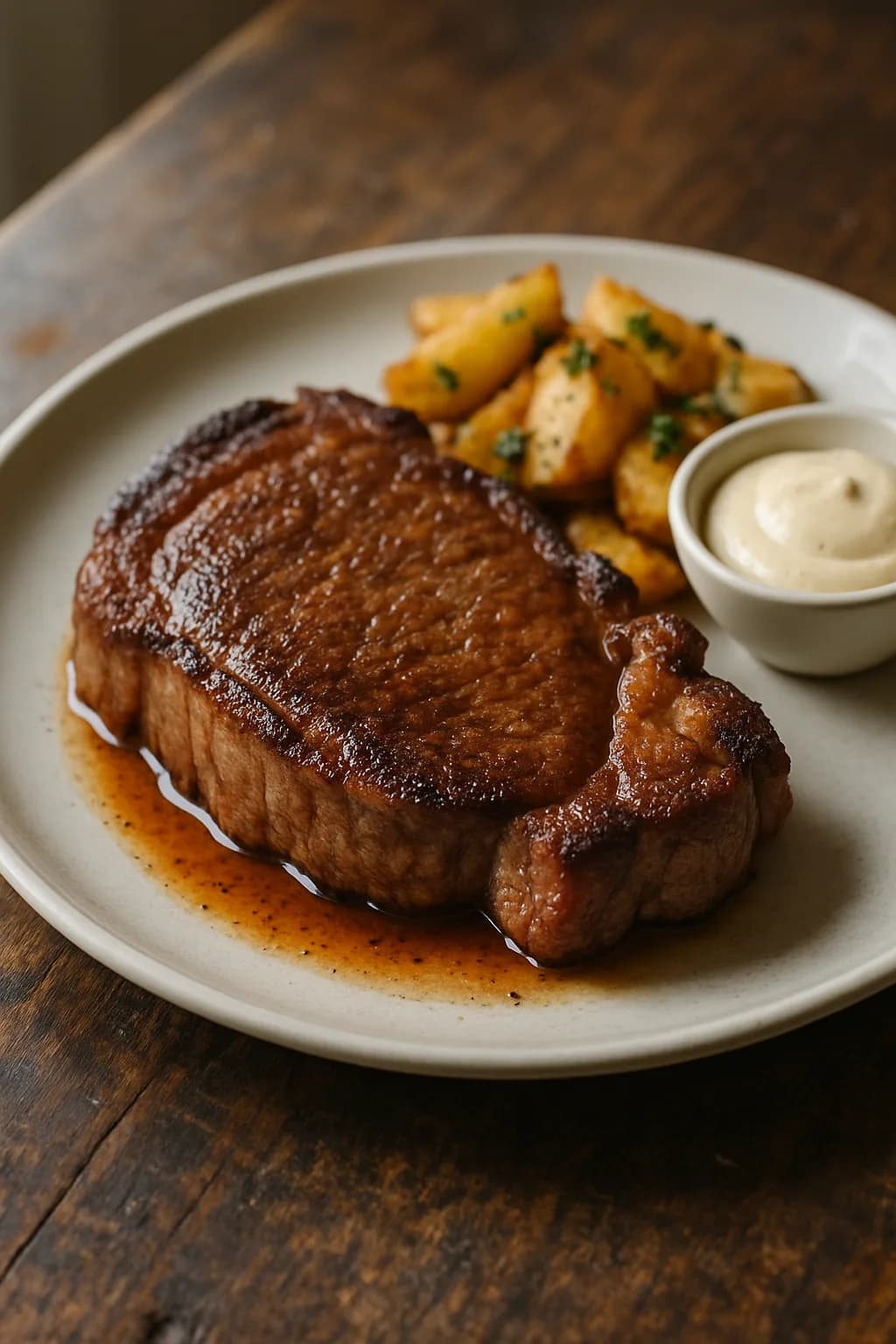 Steak poêlé