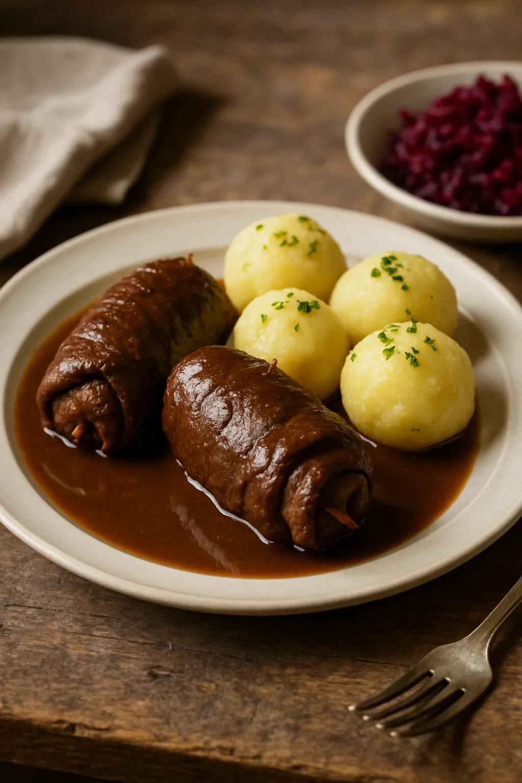 Rouladen de bœuf classique