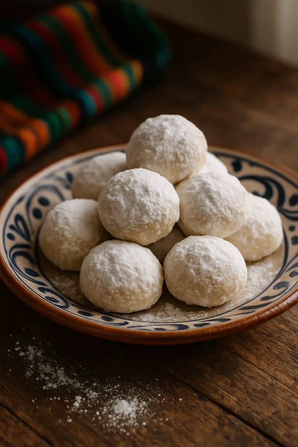Biscuits de mariage mexicains: Biscuits beurrés aux noix