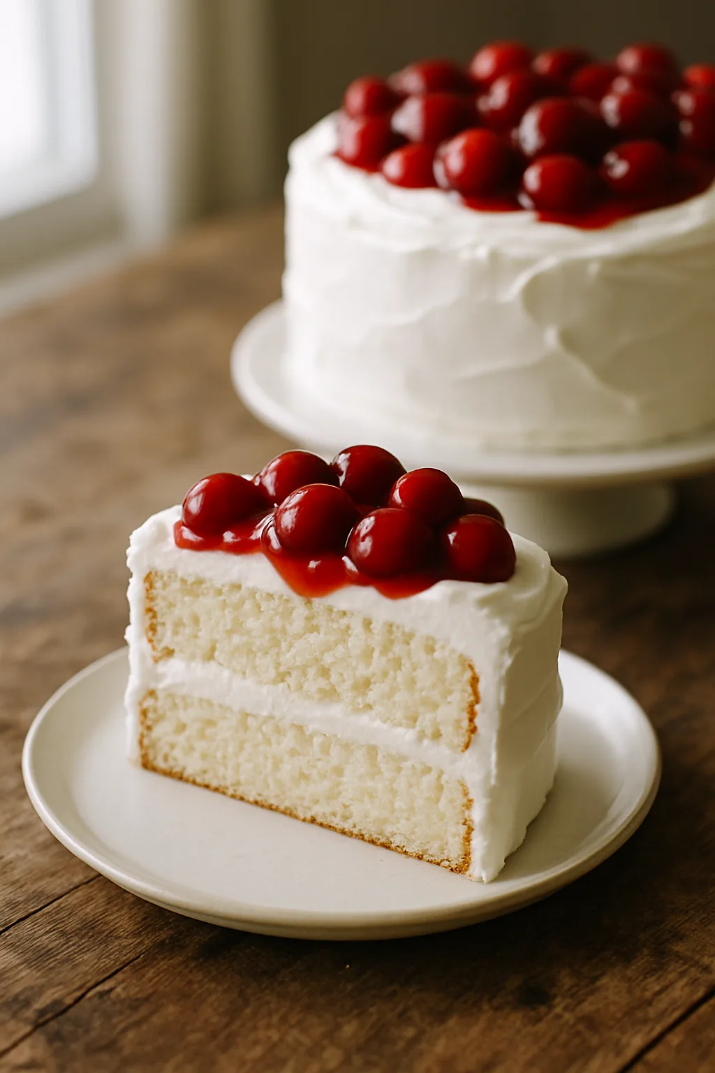Cherries in the Snow Cake