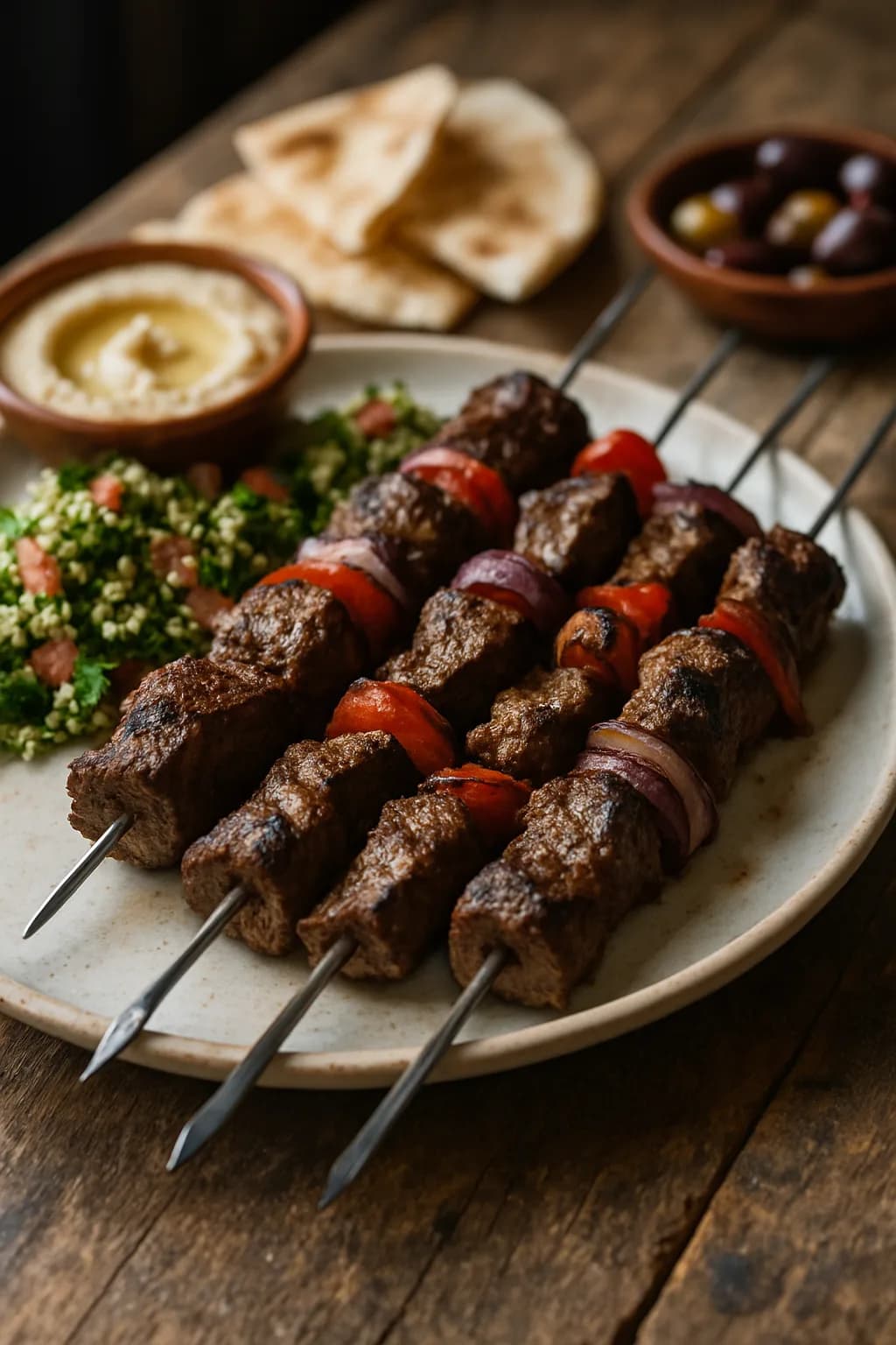 Brochetas Clásicas de Res